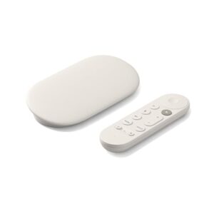 Google TV Streamer 4K – Fast Streaming Entertainment on Your TV with Voice Search Remote – Watch Movies, Shows, Live TV, and Netflix in 4K HDR – Smart Home Control – 32 GB of Storage – Porcelain