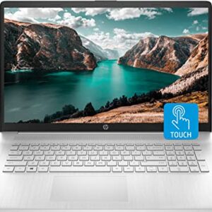 HP 17 Laptop, 17.3″ HD+ Touchscreen, Intel Core i7-1255U Processor, 16GB RAM, 512GB SSD, Webcam, HDMI, Wi-Fi, Windows 11 Home, Silver