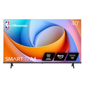 Hisense 40-Inch Class A4 Series FHD 1080p Smart Fire TV (40A4NF, 2025 Model) – DTS Virtual: X, Slim Bezel Design, Alexa Built in