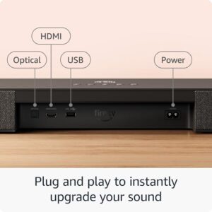 Amazon Fire TV Soundbar Plus with 2-Year Protection Plan