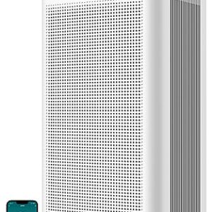Jafända Air Purifiers for Home Office 4575 ft², APP & Alexa, Ture HEPA 13 Activated Carbon Air Filter, Air Cleaner for Large Room Remove 99.97% Dust Pollen Smoke Pet Dander Allergies Mold Odors VOCs