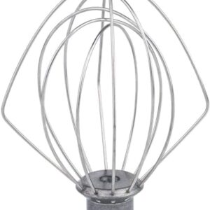 K45WW Wire Whip Attachment for Tilt-Head Stand Mixer for KitchenAid Stainless Steel Egg Cream Stirrer, Flour Cake Balloon Whisk