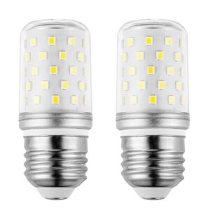 KEI D34L LED Refrigerator Bulb Replacement,E26/27 Base Fit for Frigidaire Electrolux Refrigerator, Super Bright 70W Halogen Equivalent, White Light 6000K,2PCS
