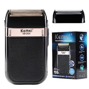 KEMEI Foil Shaver for Men,Waterproof Razor,Cordless Electric Rechargeable Shavers,Trimmer Razors Blade Washable Grooming