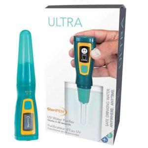 Katadyn Steripen Ultra Portable UV Water Purifier – Rechargeable 2200mAh Battery, Eliminates 99.99% Microorganisms, Fast Water Treatment for Hiking, Camping & Travel