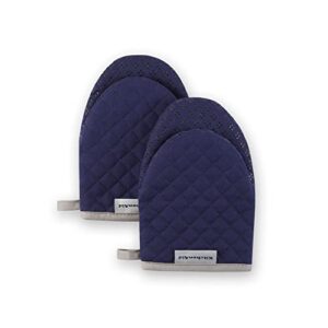KitchenAid Asteroid Mini Oven Mitt Set, 5.5″x8″, Cobalt Blue, 2 Piece