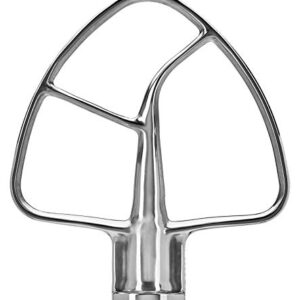 KitchenAid Flat Beater Accessory for 4.5-5 Qt Tilt Head Stand Mixers, KSM5THFBSS, Stainless Steel