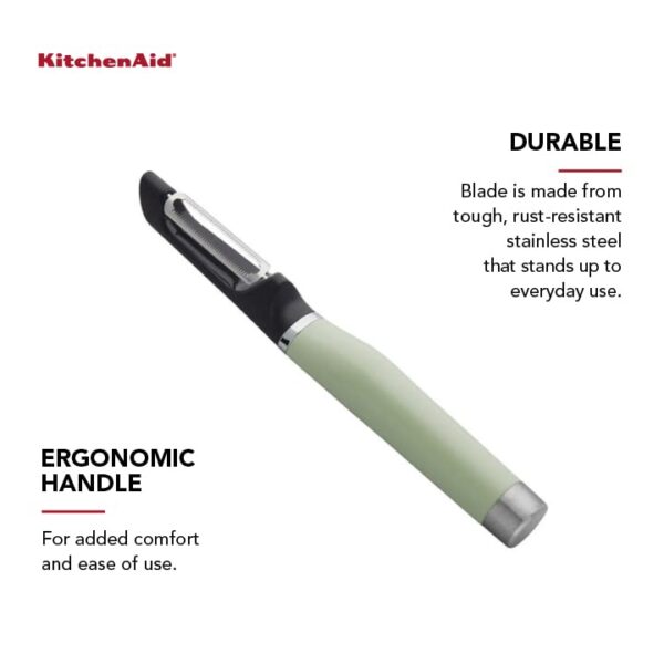KitchenAid Gourmet Euro Peeler, 8.7-Inch, Pistachio - Image 5
