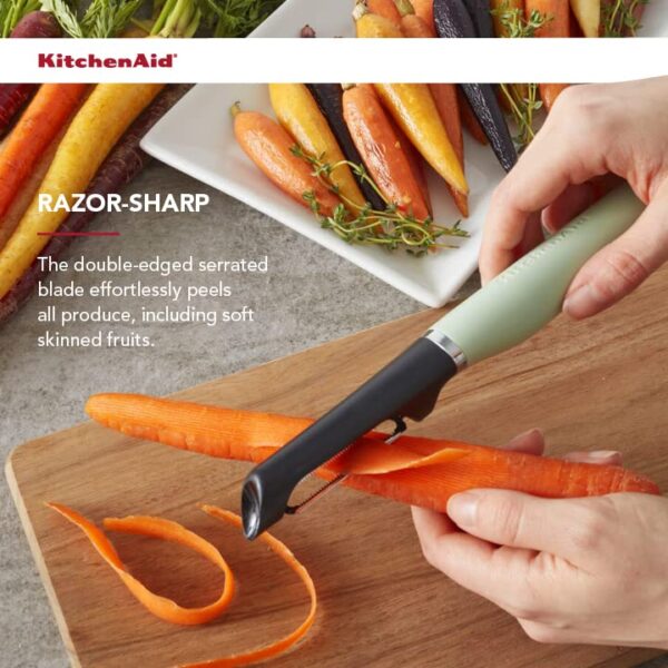 KitchenAid Gourmet Euro Peeler, 8.7-Inch, Pistachio - Image 6