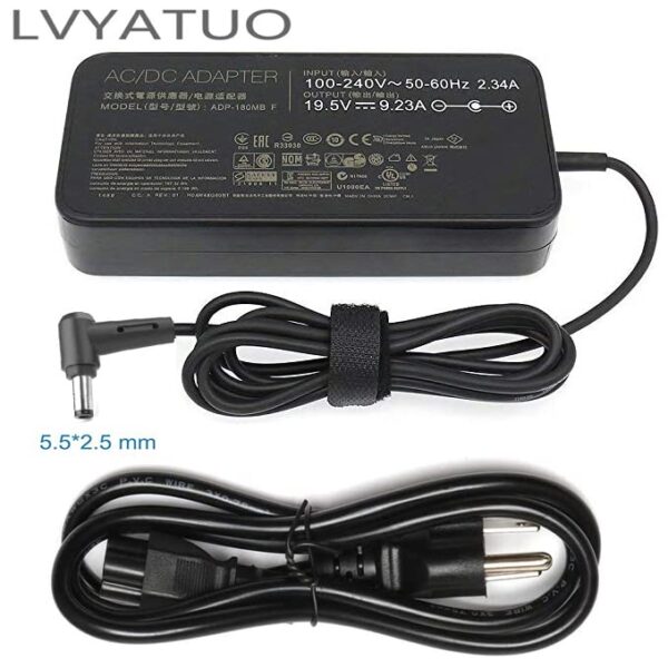 Laptop Charger Fit for Asus ADP-180MB F Charger Asus Rog G75VW G75VX GL502VT FX502VM FX702VM G751JM G750JW G750JM G750JS G752VL G-Series Gaming Laptop AC Adapter - Image 7