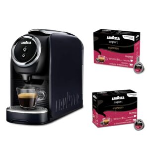 Lavazza Classy Mini Coffee Maker with Classico Capsules 72 count