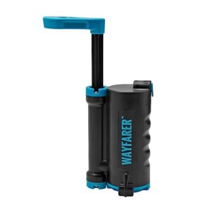 LifeSaver Wayfarer Water Purifier – Compact Military Grade Water Purification System up to 5,000L – Perfect for Camping, Hiking, Backpacking, Survival and Emergency Preparedness