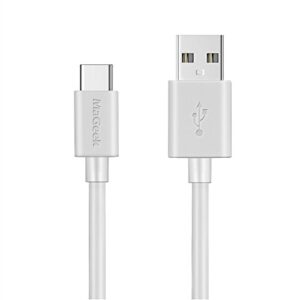 MaGeek USB C Cable 10 ft, [10 feet] Super Long Type C Charger Premium USB Cable, Fast Charging Cord for Samsung Galaxy S24,S23,S22,S21,A90,A80,A70,A53, Note 20, Moto G, Google, and More (White)