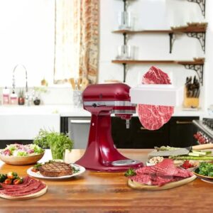 Meat Tenderizer Attachments for KitchenAid and Cuisinart Stand Mixers, Accessories and Attachhments for Kitchen Aid with Sturdy Stainless Steel Gears Accessories