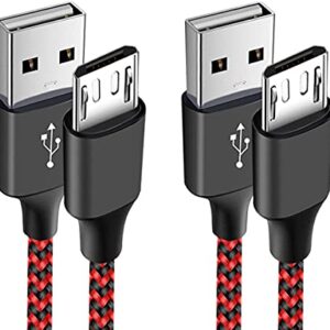 Micro USB Cable Compatible with Fire Tablet HD 7 8 10 4th 5th 6th 7th Generation,E-Readers,Samsung Galaxy Braided Phone Charger Fast Charging Cord 6 FT