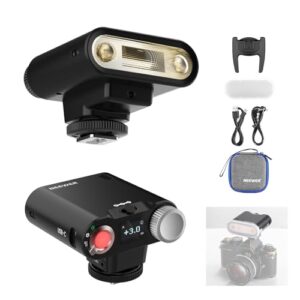 NEEWER Z160 Single Contact Camera Flash Compatible with Canon Nikon Sony Fuji Olympus Cameras, 22Ws GN14 6000K Speedlite, A/M Mode 1/1-1/128 Power, 1100mAh Battery 650 Full Power Light 1.5s Recycling