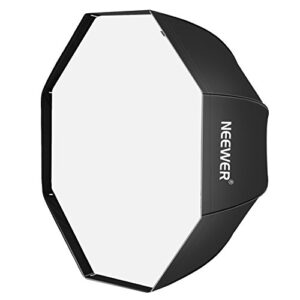 Neewer 32 inches /80 centimeters Octagon Softbox Octagonal Speedlite, Studio Flash, Speedlight Umbrella Softbox with Carrying Bag for Portrait or Product Photography.