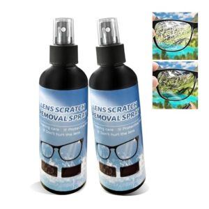 New Lens Scratch Remover,Repair Lens Glass Grinding Scratch,Glasses Cleaner Spray for Sunglasses Screen Cleaner Tools
