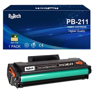 PB-211 Toner Cartridge, PB-211EV PB211 PB 211 Black, Compatible for Pantum P2502w P2500 P2500W P2500NW M6550 M6550N M6550W M6552NW M6600 M6600N M6600W P2207 (1 Pack)