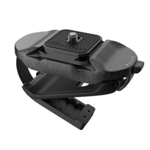 PGYTECH 2025 New Version Beetle Camera Clip V2 with Plate, Quick Release Camera Backpack Clip, Arca-Swiss Compatible, SnapLock System for Sony/Nikon/Fuji/DSLR Cameras, Instant Mounting & Hands Free