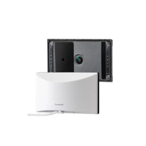 Panasonic HomeHawk Window Home Monitoring Camera for Outdoor Monitoring, Mounts to Inside Window, Color Night Vision, Wide Angle, 24/7 Full HD Recording, Person Detection, Alexa Compatible KX-HNC500