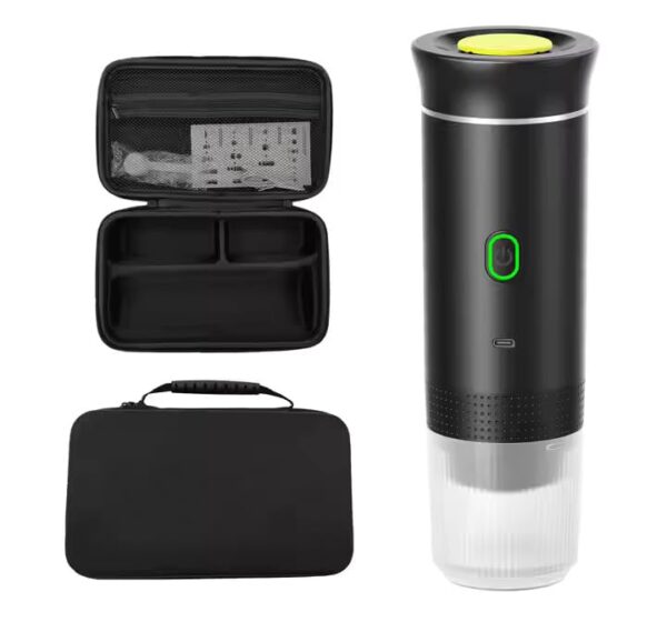 Portable Espresso Coffee maker for Travel with case – Self-Heating Travel Coffee Maker with USB-C, Compatible with Ground Coffee, NES & DG Capsules | Ideal for Camping, Car, Office, & Hiking - Image 4