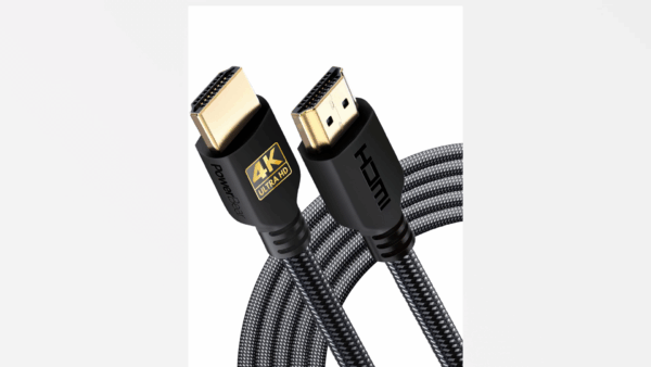 PowerBear 4K HDMI Cable 15 ft [2 Pack] High Speed, Braided Nylon & Gold Connectors, 4K @ 60Hz, Ultra HD, 2K, 1080P, ARC & CL3 Rated | for Laptop, Monitor, PS5, PS4, Xbox One, Fire TV, Apple TV & More - Image 8