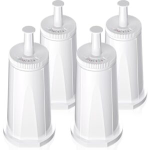 Replacement Water Filter for Breville Espresso Machine Barista Touch Bes880, Barista Pro BES878, Oracle Touch BES990, Oracle BES980, Dual Boiler BES920 Bambino ClaroSwiss Sage, Pack of 4