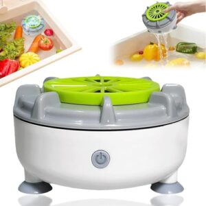 Seattleget Efficient Portable Fruit and Vegetable Washers, Portable Rechargeable Automatic Vegetable Washing Machine, Suitable for Washing Fruits, Vegetables and Meat