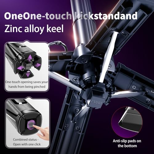 Selfie Stick Tripod, Tripod for iPhone Wireless Remote for Selfies, Pocket Size 4-16" high 4-in-1 Support 4.7-7" Mobile Phones Portable Stand for Video Recording Travel TIK Tok Vlog Live Broadcast - Image 4