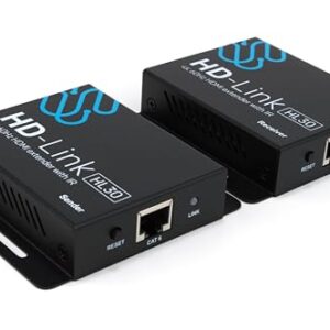 Sewell 4K HDMI Extender Over Ethernet Cat7/Cat6/Cat5e with IR 4K 60Hz Ultra HD HDR HDCP 2.2 (HD-Link HL30)