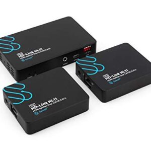 Sewell HD-Link HL11, 1×2 HDMI Splitter Over cat5e/6, 160 ft., Black (SW-32979)