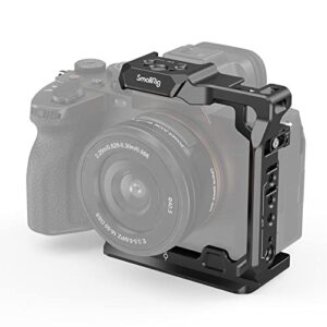 SmallRig Camera Half Cage for Sony Alpha 7R V/Alpha 7 IV/Alpha 7S III/Alpha 1/Alpha 7R IV – 3639