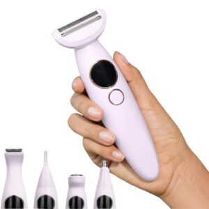 SmoothShave Razor for Women & Men – No More Ingrown Hairs, Razor Bumps, or Irritation – Safety Technology Prevents Nicks & Cuts – Silky-Smooth, Close Shave – Wet & Dry Use – Easy, Fast & Safe