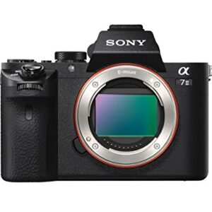 Sony Alpha 7 II E-mount interchangeable lens mirrorless camera with full frame sensor