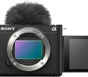 Sony Alpha ZV-E1 Full-Frame Interchangeable Lens Mirrorless Vlog Camera – Black Body