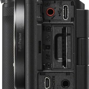 Sony Alpha ZV-E1 Full-Frame Interchangeable Lens Mirrorless Vlog Camera – Black Body