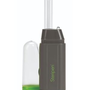 SteriPen Adventurer Opti UV Personal Water Purifier for Camping, Backpacking, Emergency Preparedness and Travel Black/Green Small