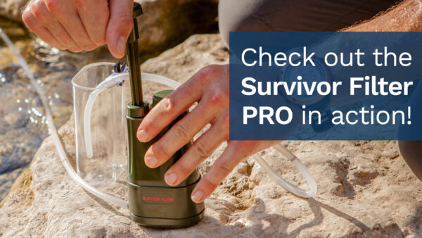 Survivor Filter PRO - Hand Pump Camping Water Filtration System Survival - Water Purifier Survival - Image 8