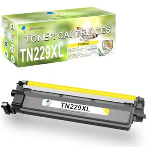 TN229XL TN229XLY Yellow High Yield Toner Cartridge Compatible Replacement for Brother TN229XL TN-229XL TN229 for Brother MFC-L3780CDW MFC-L3720CDW HL-L3280CDW HL-L3300CDW Printers (1 Pack)