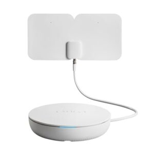 Tablo 4th Gen 2-Tuner Over-The-Air (OTA) DVR + 35-Mile Indoor TV Antenna – Watch, Pause & Record Live TV, News, Sports & Movies Throughout Your Home Over Wi-Fi – 50+ Hrs Recording – No Subscriptions
