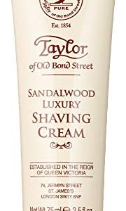 Taylor Of Old Bond Street Shaving Cream Sandalwood, 2.5-Ounce