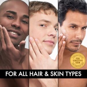 The Art of Shaving Sandalwood Shaving Cream for Men – Protects Against Irritation and Razor Burn – Hydrates and Nourishes Dry Skin – Clinically Tested for Sensitive Skin – 5 oz