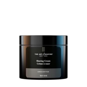 The Art of Shaving Unscented Shaving Cream for Men – Beard Care, Protects Against Irritation and Razor Burn, Clinically Tested for Sensitive Skin, 5 Fl Oz (Pack of 1)