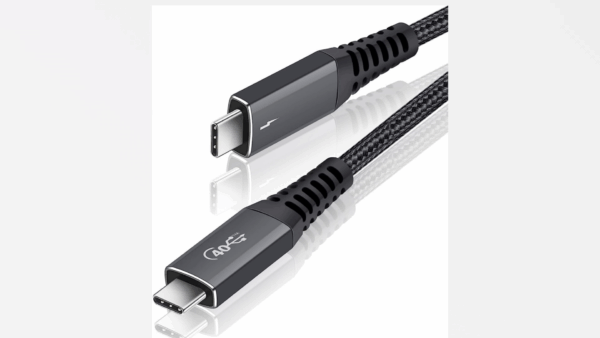 Thunderbolt 4 Cable, 3.3FT USB4 Certified USB-C to USB C Cable - 8K Display/40Gbps/240W Charging Cord for iPhone 16, MacBook, Monitor, Hub, Docking Station - Image 8