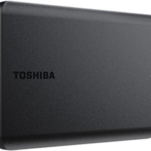 Toshiba Canvio Basics 2TB Portable External Hard Drive USB 3.0, Black – HDTB520XK3AA