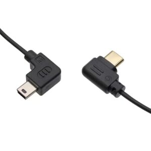 (Type c to mini USB) Feiyu Technology Stabilizer for Canon Camera Control Data Cable EOS 80d,60d,650d,800d,77d,5d2,5d3,6d,6d2 to feiyu scorp/c/mini/mini-p,scorp 2 (FY-Mini)