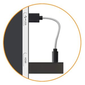 USB Power Cable for Fire Stick, Adapter Cord Plug Replacement, Powers Amazon FireStick Directly from TV USB Port, Eliminates The Need for a Charger