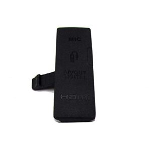 USB Side Door Cover – Port Side Protector Replace for Canon EOS 550D Rebel T2i Interface Replacement Protective Lid Set
