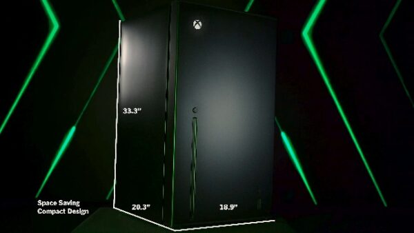 Ukonic Xbox Series S Fridge – 3.2 cu.ft. Large Compact Refrigerator, LED Lighting, Quiet Cooling, Reversible Door, Game Room Décor, Holds Drinks & Snacks - Image 8